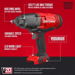 Llave de Impacto Inalámbrica CRAFTSMAN2